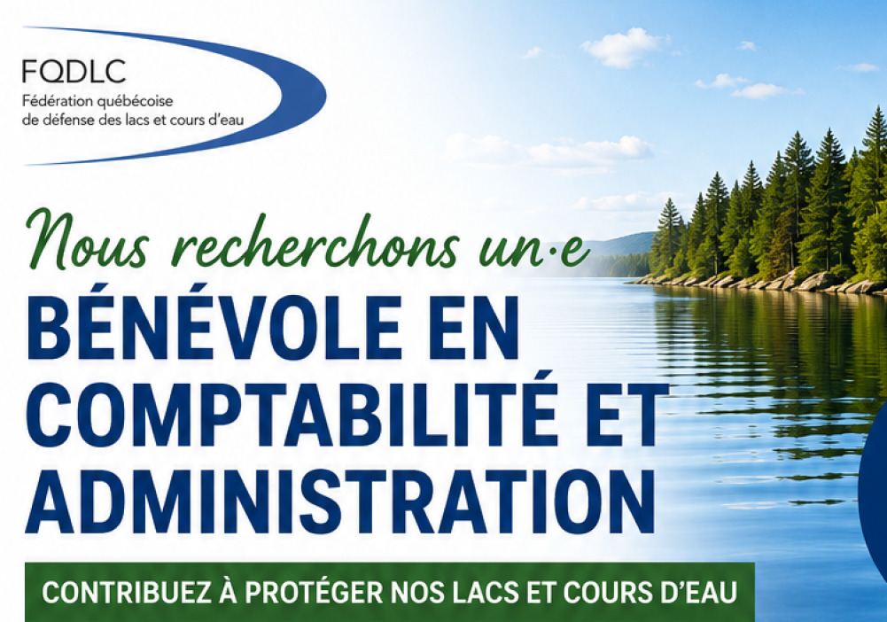 Comptabilité et administration – demande de bénévole